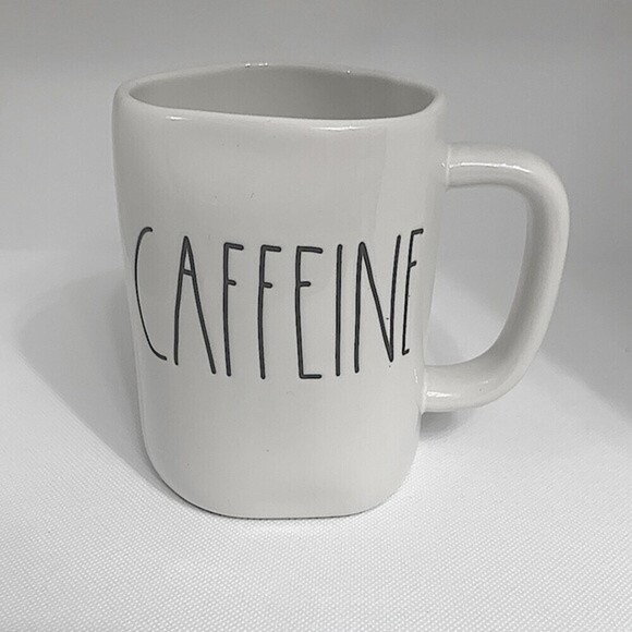 Rae Dunn Caffeine Ceramic Mug - Picture 1 of 4